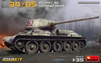 35294  техника и вооружение  Танк-34/85 PLANT 112. SPRING 1944. INTERIOR KIT  (1:35) 4820183313782