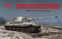 35363  техника и вооружение  Pz.VI ausf.B King Tiger (Henschel turret) (1:35) 2000000073507