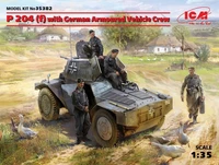 35382  техника и вооружение  P 204 (f) with German Armoured Vehicle Crew  (1:35) 2000000088082