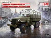 35510  техника и вооружение  Studebaker US6 с советскими водителями II МВ  (1:35) 2000000237466