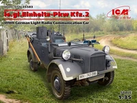 35583  техника и вооружение   WWII German Light Radio Communication Car  (1:35) 2000000143750