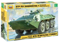 3587  техника и вооружение  БТР-70 МА-7 (1:35) 4600327035875