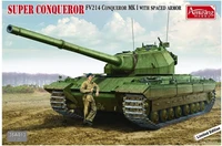 35A013  техника и вооружение  FV 214 Conqueror Mk I with spaced armour  (1:35) 6954248835136