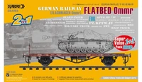 35A03-SVP  техника и вооружение  German Railway Flatbed Ommr - Super Value Pack (1+1)  (1:35) 2000000192222