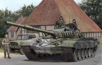 35A038  техника и вооружение  Танк-72M1 (with Full Interior)  (1:35) 6954248835389
