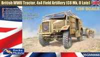 35GM0066  техника и вооружение  British WWII Tractor 4x4 Field Artillery (C8 Mk.II Late)  (1:35) 4892667350668