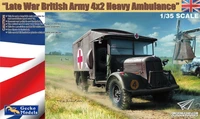 35GM0069  техника и вооружение  Late War British Army 4x2 Heavy Ambulance  (1:35) 4892667350699