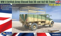 35GM0072  техника и вооружение  WWII British Army Closed Cab 30cwt 4x2 GS Truck  (1:35) 4892667350729