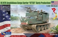 35GM0102  техника и вооружение  US M76 Amphibious Cargo Carrier "Otter" (Early Production)  (1:35) 4892667351023
