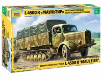 3603  техника и вооружение  Немецкий тяжелый полугусеничный грузовик L 4500R Маультир  (1:35) 4600327036032