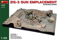 36058  техника и вооружение  ZIS-3 GUN Emplacement  (1:35) 4820041103098