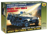 3625  техника и вооружение  "Ханомаг" Sd.Kfz.251/1 Ausf.B с пусковыми установками  (1:35) 4600327036254