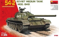 37012  техника и вооружение  SOVIET MEDIUM Танк-54-2 Mod. 1949  (1:35) 4820183310576