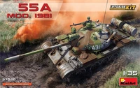 37020  техника и вооружение  Танк-55A MOD.1981  (1:35) 2000002102618
