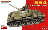 37023  техника и вооружение  Танк-55A LATE MOD. 1965  (1:35) 4820183311535
