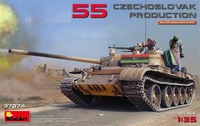 37074  техника и вооружение  Танк-55 CZECHOSLOVAK PRODUCTION  (1:35) 4820183312778