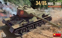 37089  техника и вооружение  Танк-34/85 MOD. 1960  (1:35) 4820183314192