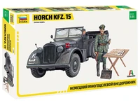 3709  техника и вооружение  Немецкий многоцелевой внедорожник HORCH KFZ. 15  (1:35) 4600327037091