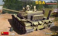 37094  техника и вооружение  Танк-55A MOD. 1970 INTERIOR KIT  (1:35) 4820183314185