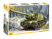 5054  техника и вооружение  САУ  ИСУ-122  (1:72) 4600327050540