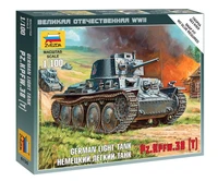 6130  техника и вооружение  Pz.Kpfw.38(t) (1:100) 4600327061300