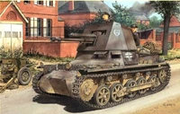 6258  техника и вооружение  САУ 4.7cm Panzerjager I Early Prodcution (1:35) 4545782028706