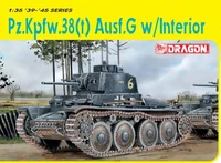 6290  техника и вооружение  Pz.Kpfw.38(t) Ausf.G w/Interior (1:35) 4545782028799