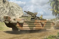 63540  техника и вооружение  GMC DUKW-353 with 105mm Howitzer  (1:35) 9580208635408