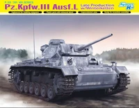 6387  техника и вооружение  Pz.Kpfw.III Ausf.L Late Production w/Winterketten (1:35) 89195863874