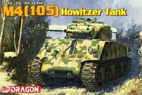 6548  техника и вооружение  M4(105) Howitzer Tank (1:35) 89195865489