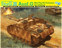 6578  техника и вооружение  САУ StuG.III Ausf.G May 1943 Production mit Schurzen (1:35) 89195865786