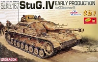 6615  техника и вооружение  Sd.Kfz. 167 StuG. IV Early Production with Zimmerit  (1:35) 89195866158