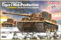 6624  техника и вооружение  Sd.Kfz.181 Pz.Kpfw.VI Ausf.E Tiger I Mid Production  (1:35) 89195866240