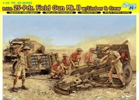 6675  техника и вооружение  British 25-Pdr. Field Gun Mk.II w/Limber &amp; Crew (1:35) 89195866752