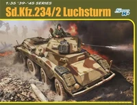 6696  техника и вооружение  Sd.Kfz. 234/2 Luchsturm  (1:35) 2000002206934