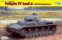 6816  техника и вооружение  Pz.Kpfw.IV Ausf.A mit Zusatzpanzer  (1:35) 89195868169