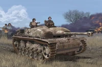 6891  техника и вооружение  САУ  StuG.III Ausf.G Concrete Armored w/Zimmerit  (1:35) 89195868916