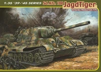 6991  техника и вооружение  Sd.Kfz.186 Jagdtiger Henschel Production Type  (1:35) 89195869913