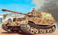7012  техника и вооружение  САУ  Sd. Kfz. 184 Панцерягер Элефант (1:72) 8001283070126