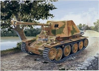 7060  техника и вооружение  САУ  Sd.Kfz. 138 Panzerjäger Marder III Ausf. H (1:72) 8001283070607