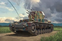 7074  техника и вооружение  FLAKPANZER IV WIRBELWIND  (1:72) 8001283070744
