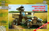 72001  техника и вооружение  Quadruple Maxim Anti-Aircraft Machine-Gun 4M  (1:72) 2000000103129