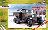 72002  техника и вооружение  Type Г&amp;З- ААА с ДШК-38  (1:72) 2000000168524