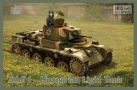 72027IBG  техника и вооружение  TOLDI I Hungarian Light Tank  (1:72) 2000000185057