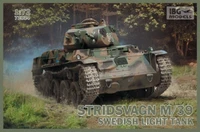 72034IBG  техника и вооружение  Stridsvagn m/39 Swedish light tank  (1:72) 5907747900783