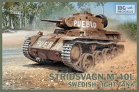 72036IBG  техника и вооружение  Stridsvagn M/40L Swedish Light Tank  (1:72) 5907747900691
