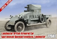 72041  техника и вооружение  Lanchester British Armoured Car  (1:72) 2000000217819