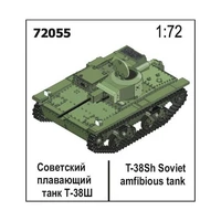 72055  техника и вооружение  Плавающий танк Т-38Ш  (1:72) 2000002182597