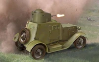 72114  техника и вооружение  FAI Soviet Light Armored Car  (1:72) 2000000217833