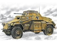 72411  техника и вооружение  Бронеавтомобиль  Sd.Kfz.222 (1:72) 2000000003863